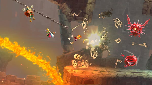 Ubisoft Rayman Legends - Definitive Edition Reissue Tysk, Engelsk, Dansk, Spansk, Finsk, Fransk, Italiensk, Hollandsk, Norsk, Polsk, Portugisisk, Russisk, Svensk Nintendo Switch