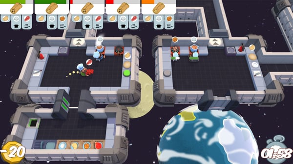 Miniatyrbillede 5 af 8: Team17 Overcooked! + Overcooked!2 Bundle