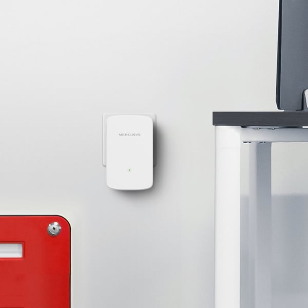 Pikkukuva 4 / 5: Mercusys ME10 verkkolaajennin Verkkotoistin Valkoinen 10, 100 Mbit/s