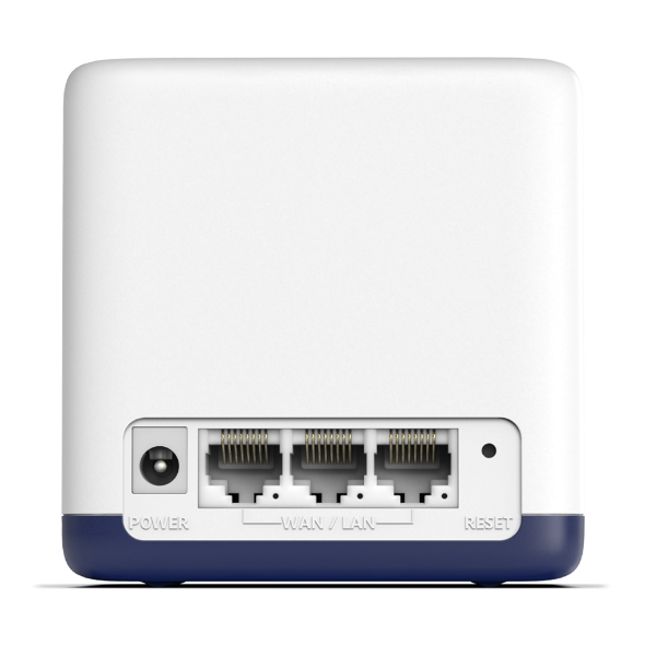 Pikkukuva 3 / 6: Mercusys Halo H50G (2-pack) Kaksitaajuus (2,4 GHz/5 GHz) Wi-Fi 5 (802.11ac) Valkoinen 3 Sisäinen