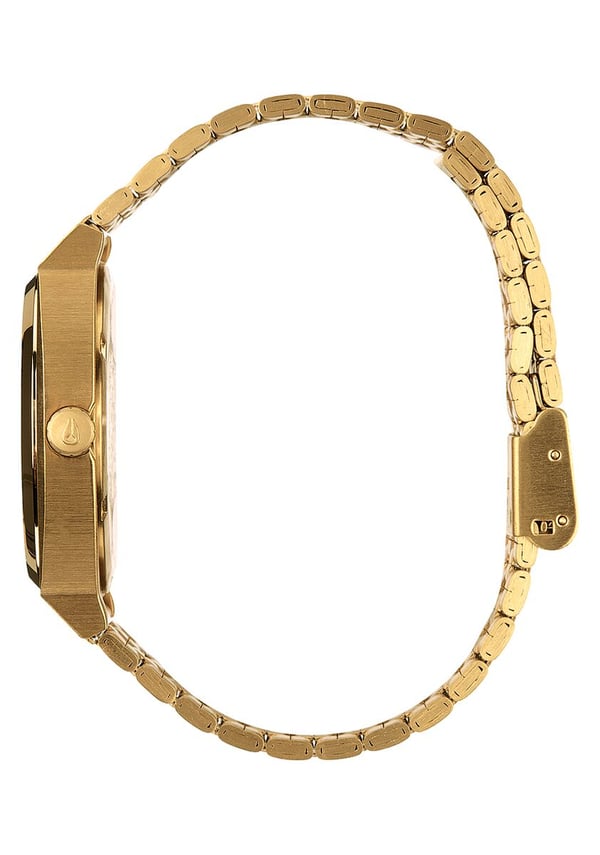 Pikkukuva 5 / 7: Nixon Montre Time Teller Rannekello Unisex Kvartsi Kulta