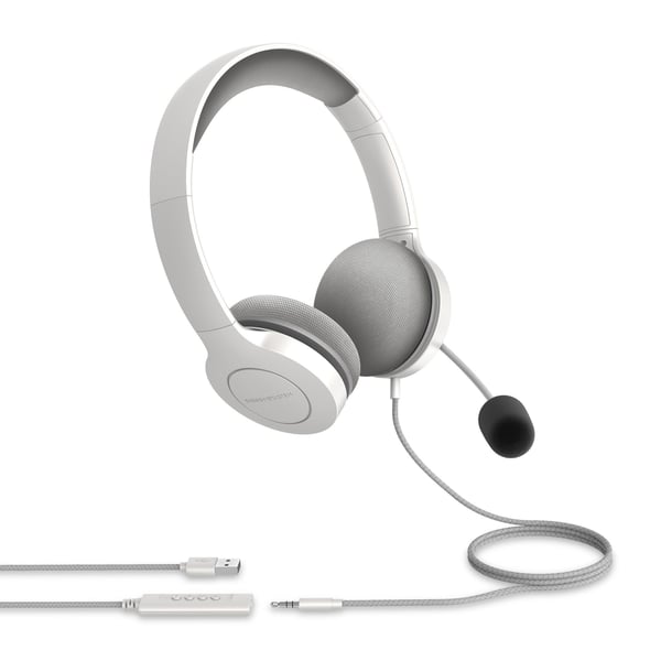 Energy Sistem 452156 kuulokkeet ja kuulokemikrofoni Langallinen Pääpanta Puhelut/Musiikki USB A-tyyppi Valkoinen