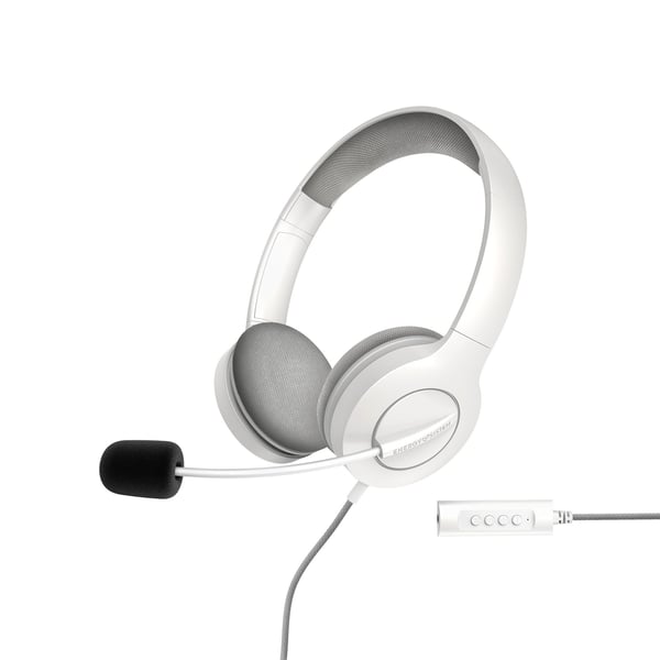 Energy Sistem 452156 kuulokkeet ja kuulokemikrofoni Langallinen Pääpanta Puhelut/Musiikki USB A-tyyppi Valkoinen