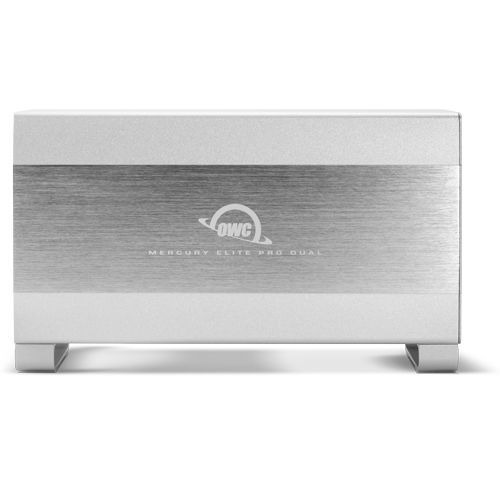 OWC Mercury Elite Pro Dual HDD-hölje Vit 3.5"