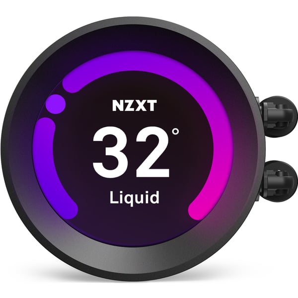 Miniatyrbild 3 av 7: NZXT Kraken Z63 RGB Processor Allt-i-ett vätskekylare 14 cm Svart