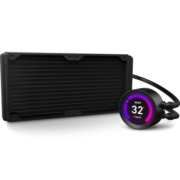 Miniatyrbild 7 av 7: NZXT Kraken Z63 RGB Processor Allt-i-ett vätskekylare 14 cm Svart