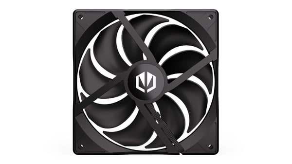 Miniatyrbillede 16 af 17: ENDORFY Stratus 140 PWM Computerkabinet Ventilator 14 cm Sort 1 stk