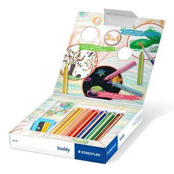 Staedtler Noris buddy 140 Multifärg 6 styck