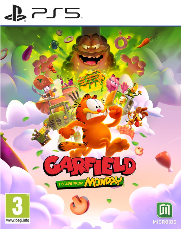 Miniatyrbild 1 av 6: Microids Garfield - Escape from Monday Standard PlayStation 5