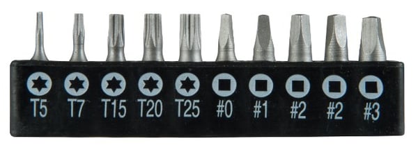 Stanley STHT0-62113 käsikäyttöinen ruuvimeisseli Setti