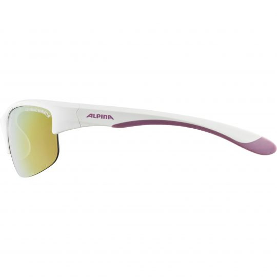 Alpina Sports A8652310 Multisport briller Dreng/Pige Semi uden kant Lilla, Hvid