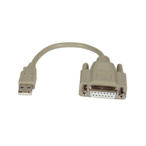 Miniatyrbillede 1 af 2: M-Cab 7200448 serielkabel Grå 0,2 m USB Type-A