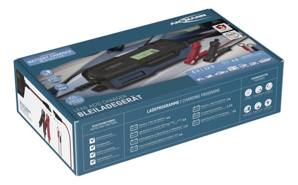 Miniatyrbillede 2 af 14: Ansmann 1001-0144 batterioplader til køretøj 6 - 14 V Sort
