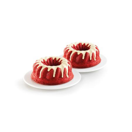 Lékué 880803 bageform Savarin form 2 stk