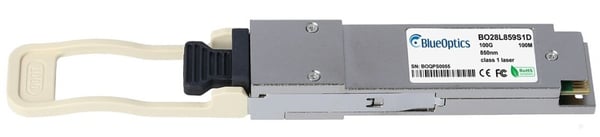 Miniatyrbillede 3 af 6: BlueOptics H-SR4-QSFP28-BO modul til netværksmodtager Fiberoptisk