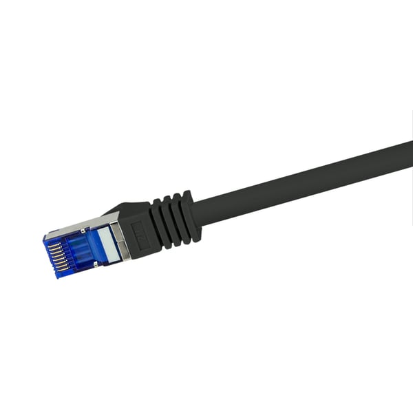 Miniatyrbillede 3 af 4: LogiLink C6A083S netværkskabel Sort 7,5 m Cat6a S/FTP (S-STP)
