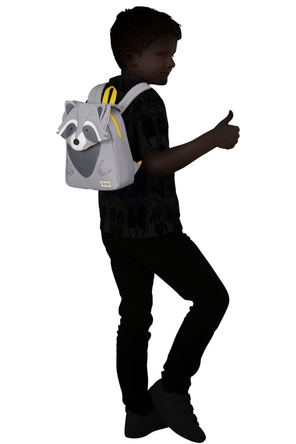 Pikkukuva 4 / 6: Samsonite Happy Sammies Eco reppu Arkireppu Harmaa Polyesteri