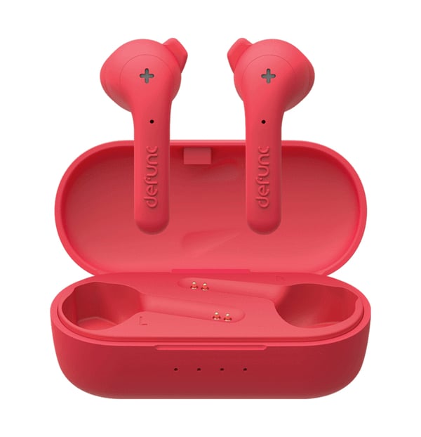 Pikkukuva 1 / 2: DEFUNC TRUE BASIC Kuulokkeet Langaton In-ear Musiikki Bluetooth Punainen