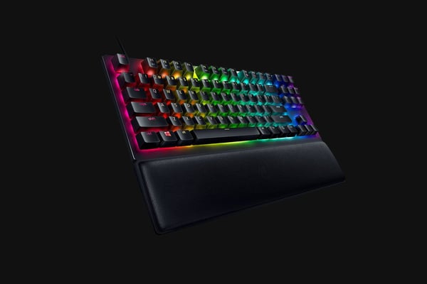 Pikkukuva 6 / 7: Razer Huntsman V2 Tenkeyless näppäimistö Pelaaminen USB QWERTY Englanti (US) Musta