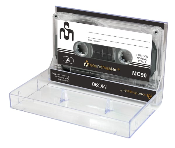 Miniatyrbillede 1 af 3: Soundmaster MC90 Lydkassette 90 min. 5 stk