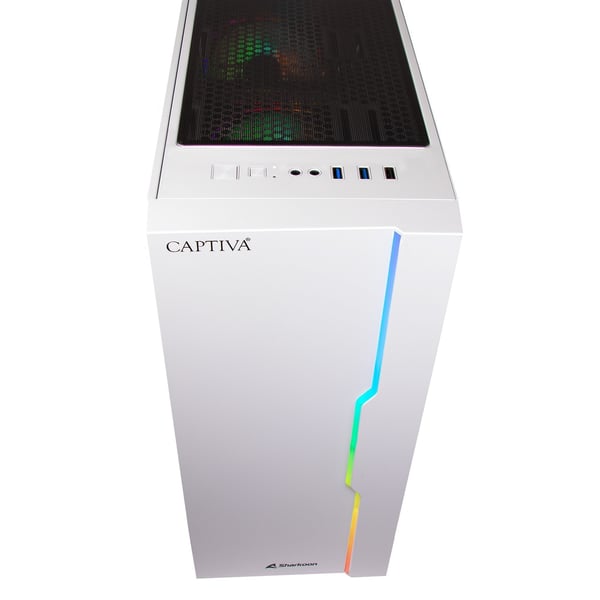 CAPTIVA 93362 PC/arbejdsstation AMD Ryzen™ 5 7500F 32 GB DDR5-SDRAM 1 TB SSD NVIDIA GeForce RTX 5060 Hvid
