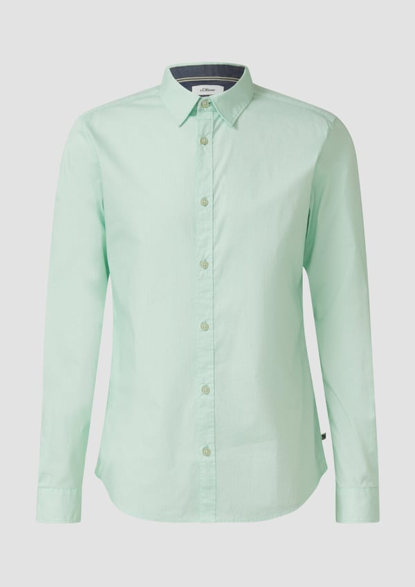 s.Oliver 2169878.61A0.XXL skjorte & top Langærmet Bomuld