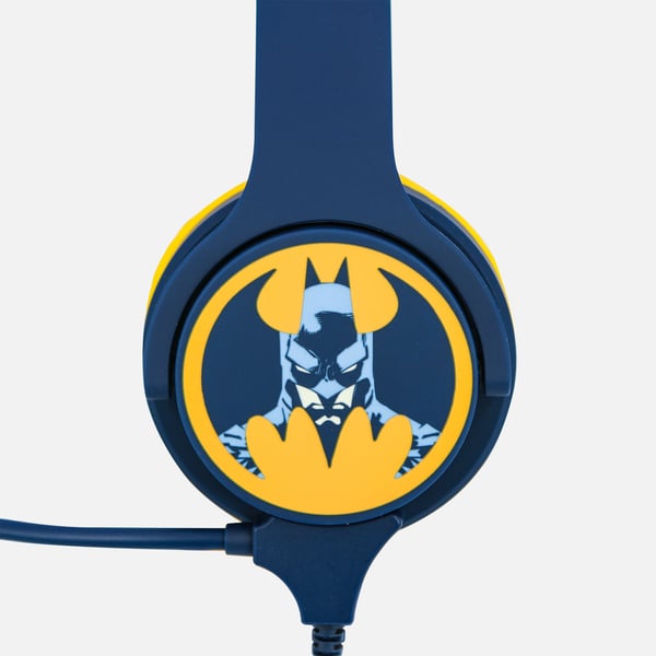 OTL Technologies Batman Blue Kids Interactive Kuulokkeet Langallinen Pääpanta Pelaaminen Musta, Sininen