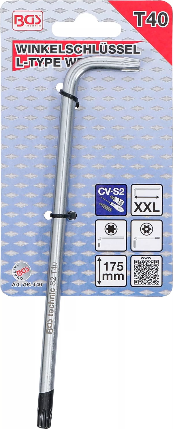 Miniatyrbild 4 av 4: BGS technic L-Type Wrench