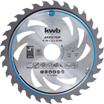 kwb 586954 rundsavklinge 19 cm 1 stk