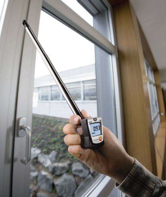 Testo 405 vindmåler Lomme-/håndholdt Hot-wire