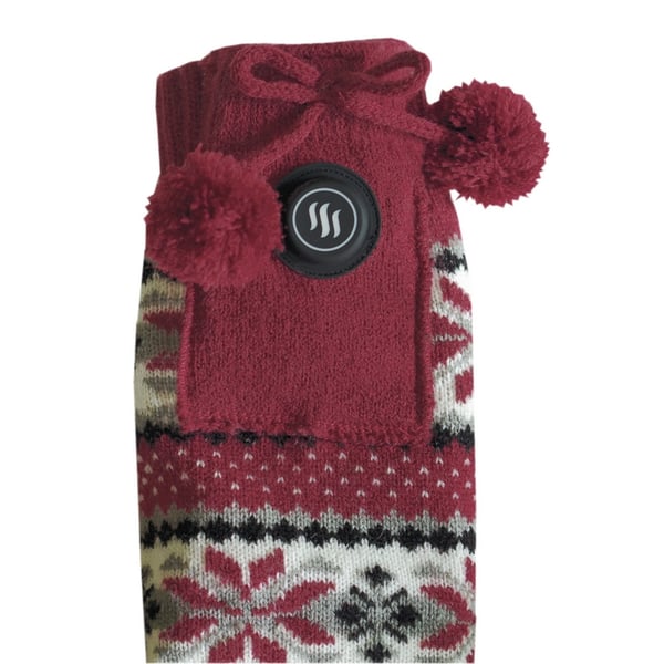 Miniatyrbillede 3 af 5: Glovii GQ5L hjemmesko Unisex Bordeaux