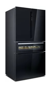 Siemens KF96RSBEA side-by-side køle-fryseskab Fritstående 572 L Sort Siemens KF96RSBEA side-by-side køle-fryseskab Fritstående 572 L Sort