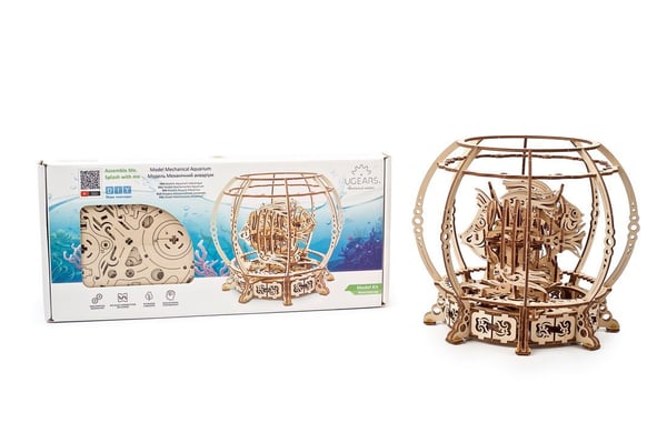 UGears Aquarium Mechanical Model 3D-palapeli 325 kpl