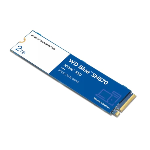 Pikkukuva 2 / 2: Western Digital WD Blue SN570 2 TB M.2 PCI Express 3.0 NVMe TLC