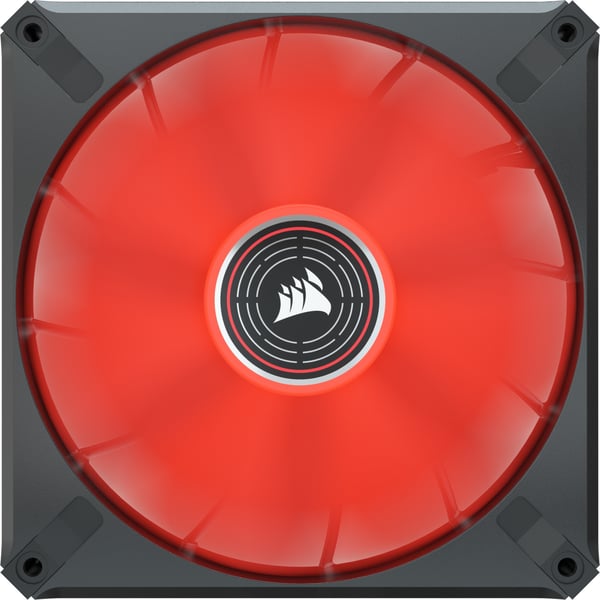 Corsair ML140 LED ELITE Tietokonekotelo Tuuletin 14 cm Musta 1 kpl