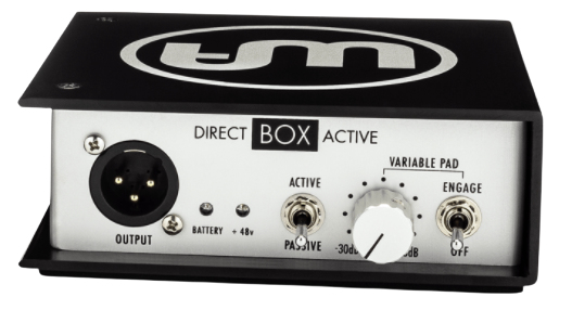 Warm Audio WA-DI-A direct boks Aktiv direkte boks Sort, Hvid