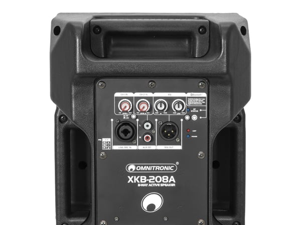 Omnitronic 11038793 högtalare 2-vägs Svart Kabel & Trådlös 70 W