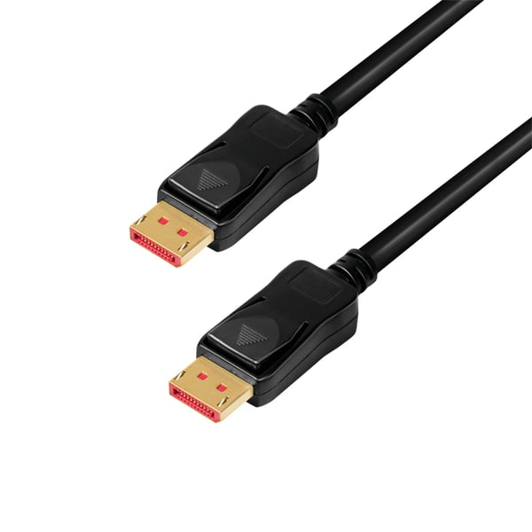 LogiLink CDV0100 DisplayPort-kabel 10 m Svart