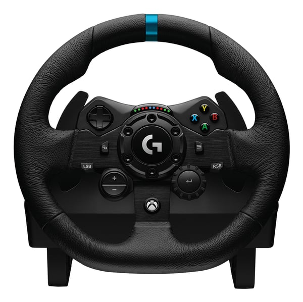Miniatyrbild 1 av 12: Logitech G G923 Svart USB 2.0 Ratt + Pedaler Analog / Digital PC, PlayStation 4, PlayStation 5