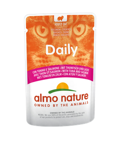 Almo Nature 5274 kissojen kosteamuona 70 g