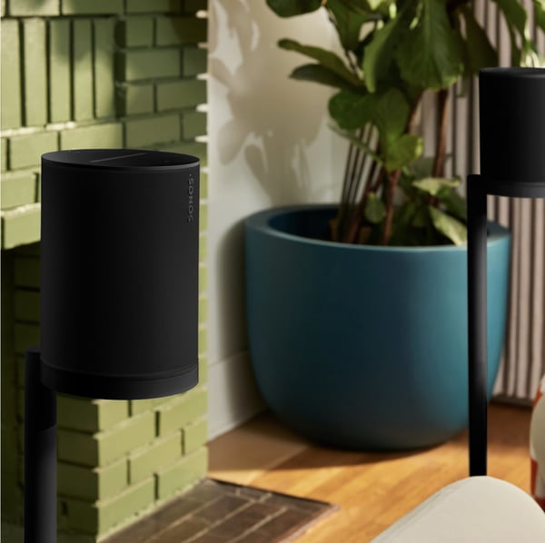 Sonos Era 100 SL Koko alue Musta Langallinen & langaton