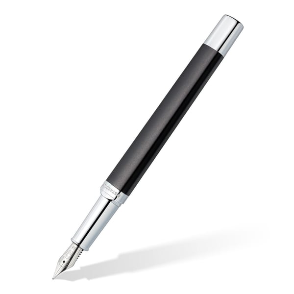 Miniatyrbild 4 av 5: Staedtler triplus 474 reservoarpennor Påfyllning med bläckpatronssystem Antracit 1 styck