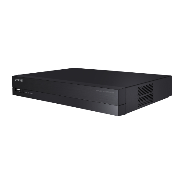 Hanwha XRN-420S verkkovideotallennin Musta