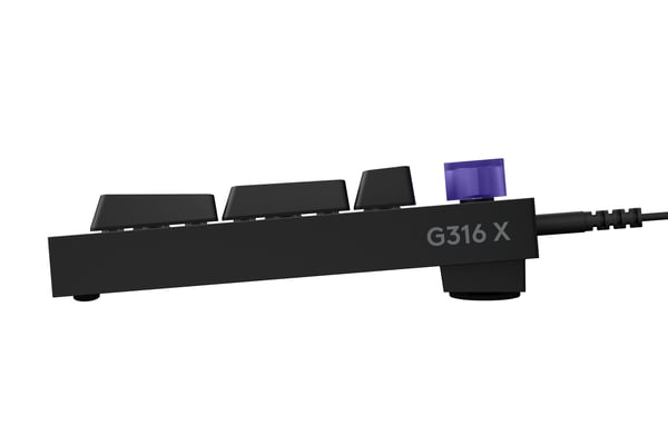 Logitech G G316 X 98 tangentbord Spela USB QWERTY Italiensk Svart