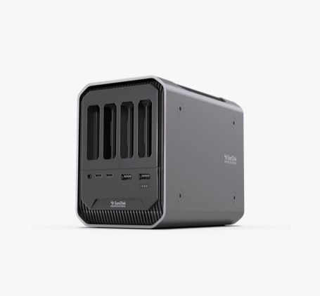 SanDisk Pro Dock 4 Kabel Thunderbolt 3 grafit