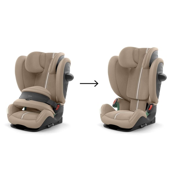 CYBEX Pallas G3 autostol til baby 1-2-3 (9 - 36 kg; 15 months - 12 years) Mandel, Beige