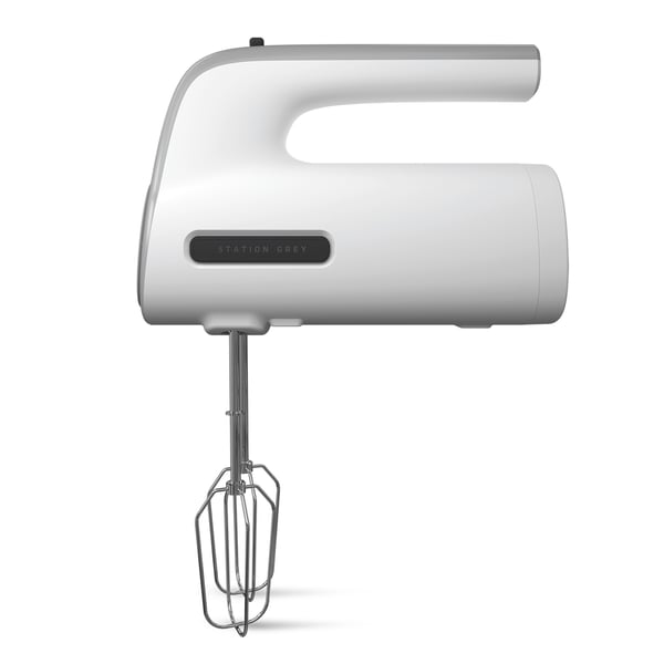 Miniatyrbild 6 av 8: Taurus Station Grey Handmixer 300 W Grå, Vit