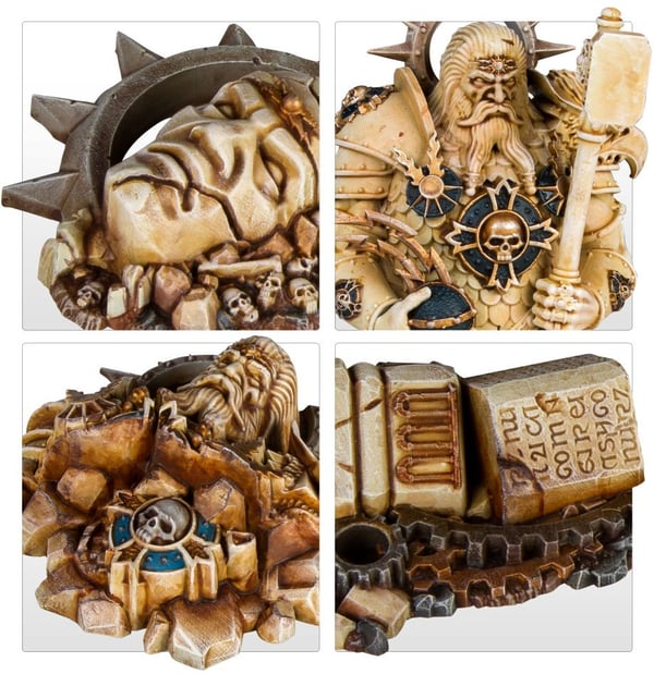 Miniatyrbillede 2 af 9: Games Workshop Dominion of Sigmar: Timeworn Ruins Age of Sigmar Udvidelsespakker til brætspil