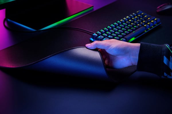 Miniatyrbild 2 av 4: Razer Strider Spelmusmatta Svart