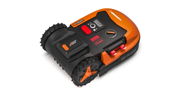 Miniatyrbild 5 av 5: WORX WR147E.1 gräsklippare Robotgräsklippare Batteri Svart, Orange